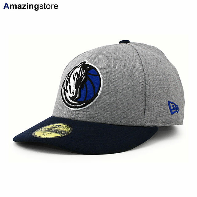 ニューエラ 59FIFTY ダラス マーベリックス  NEW ERA DALLAS MAVERICKS ヘザーグレー ネイビー 