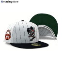 ニューエラ キャップ 59FIFTY デトロイト タイガース MLB PINSTRIPE TIGER STADIUM KELLY GREEN BOTTOM FI...