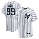 【海外取寄】アーロン ジャッジモデル NIKE レプリカユニフォーム ニューヨーク ヤンキース【MLB HOME REPLICA PLAYER JERSEY/WHITE】 ナイキ NEW YORK YANKEES [22_10_AARON JUDGE]