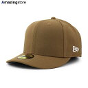 ニューエラ キャップ 59FIFTY BLANK BASIC PRE-CURVED FITTED CAP PC KHAKI WHITE FLAG NEW ERA...