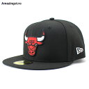 ニューエラ キャップ 59FIFTY シカゴ ブルズ NBA TEAM-BASIC FITTED CAP BLACK NEW ERA CHICAGO BULLS 13562261 ブラック /BLK 23_1RE_0111