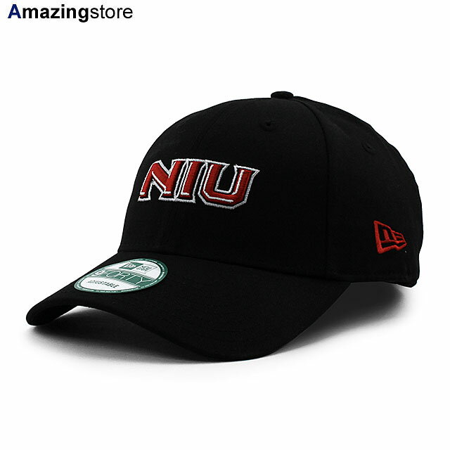 ニューエラ キャップ 9FORTY ノーザンイリノイ ハスキーズ NCAA THE LEAGUE ADJUSTABLE CAP BLACK NEW ERA NIU HUSKIES 帽子 メンズ レディース 男女兼用 ブラック /BLK 23_12RE_12_29