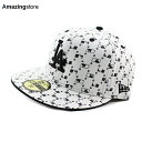 ニューエラ キャップ 59FIFTY ロサンゼルス ドジャース MLB FLOCKING FITTED CAP WHITE BLACK NEW ERA LOS ...