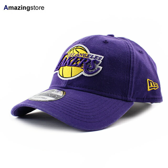 ニューエラ キャップ 9TWENTY ストラップバック ロサンゼルス レイカーズ NBA CORE CLASSIC STRAPBACK CAP PURPLE NEW ERA LOS ANGELES LAKERS 帽子 メンズ レディース 男女兼用 パープル /PUR 23_11RE_11_16