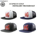 y3FWJzAJvR S[h bVLbv yDISTILLERY TRUCKER HATz ACAPULCO GOLD 23_11_3