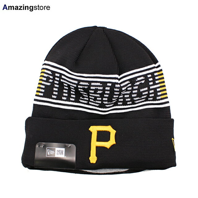 Rakuten - ニューエラ ニット ビーニー ピッツバーグ パイレーツ MLB SPORTS KNIT BEANIE BLACK NEW ERA PITTSBURGH PIRATES