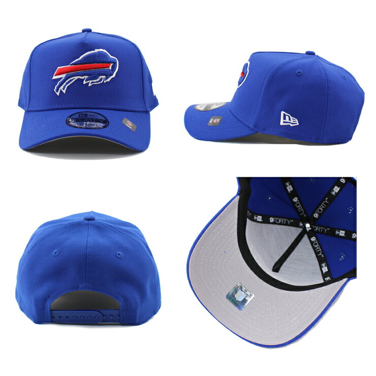 ニューエラ キャップ 9FORTY スナップバック バッファロー ビルズ NFL A-FRAME SNAPBACK CAP BLUE NEW ERA BUFFALO BILLS 帽子 メンズ レディース 男女兼用