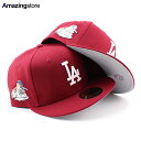 大谷翔平モデル ニューエラ 59FIFTY ロサンゼルス ドジャース MLB SHOHEI OHTANI BATTING FITTED CAP CARDINAL...