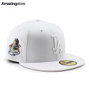 大谷翔平モデル ニューエラ 59FIFTY ロサンゼルス ドジャース MLB SHOHEI OHTANI BATTING FITTED CAP WHITEOUT...