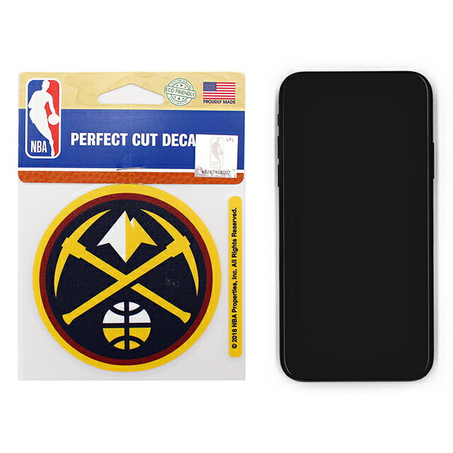 ウィンクラフト ステッカー デンバー ナゲッツ NBA PERFECT CUT DECAL WINCRAFT DENVER NUGGETS