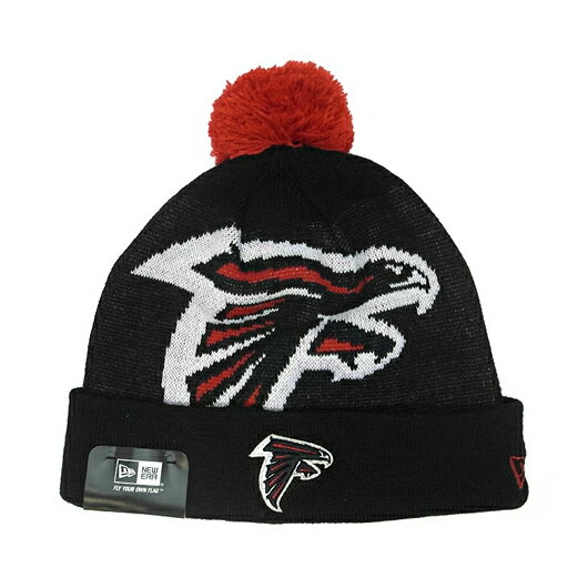 Rakuten - ニューエラ ニットキャップ ビーニー アトランタ ファルコンズ NFL-BIGGIE KNIT BEANIE BLACK DEAD STOCK