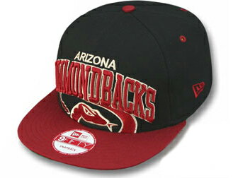 NEW ERA ARIZONA DIAMONDBACKS 【SUPER-LOGO ARCH SNAPBACK/BLK-BRICK】 ニューエラ アリゾナ ダイヤモンドバックス 9FIFTY スナップバック [帽子 ヘッドギア new era cap ニューエラキャップ new eraキャップ neweraキャップ 大きい サイズ メンズ レディース]