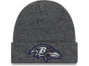 NEW ERA BALTIMORE RAVENS yHEATHERED-SPEC KNIT BEANIE/GREYz j[G oeBA [xY jbgX r[j[ [Xq wbhMA j[GLbv 16_10_2NFL 17_9_3KNIT17_9RE]