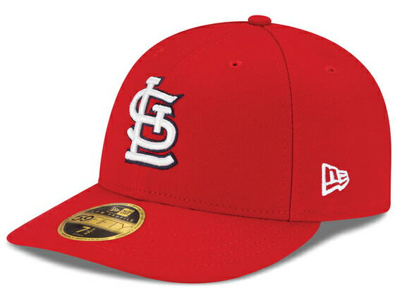 NEW ERA ST.LOUIS CARDINALS  ニューエラ セントルイス カージナルス オンフィールド 59FIFTY FITTED CAP フィッテッド キャップ LOW PROFILE CAP MLB レッド 赤 