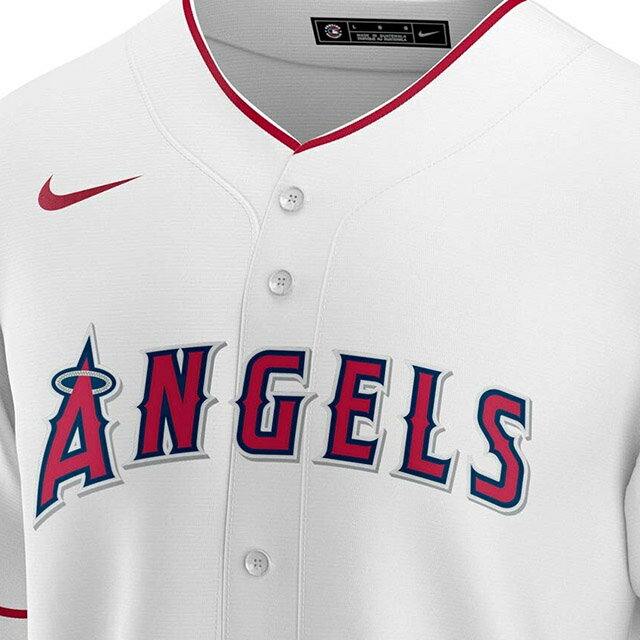 【代引不可】大谷翔平モデル NIKE レプリカユニフォーム【2021 HOME REPLICA COOL BASE PLAYER JERSEY/WHT】ホワイト ホーム用 ナイキ ロサンゼルス エンゼルス LOS ANGELES ANGELS ホワイト [/WHT 21_7RE_0714] 3