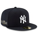 【海外取寄】ニューエラ 59FIFTY ニューヨーク ヤンキース【2020 MLB POSTSEASON SIDE PATCH GAME FITTED CAP】...