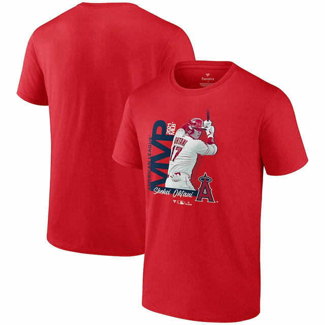 【代引不可】大谷翔平ア・リーグMVP記念モデル ロサンゼルス エンゼルス Tシャツ【2021 AL MVP T-SHIRT】LOS ANGELES ANGELS 21_11_3MLB 2021MVPOHTANI