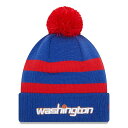ニューエラ ニット ビーニー ワシントン ウィザーズ 【NBA 2021-22 CITY EDITION POM KNIT BEANIE CAP/BLUE】 N...