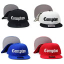 【あす楽対応 / 4色展開】 コンプトン スナップバック 【COMPTON OLD ENGLISH SNAPBACK CAP GREY BOTTOM】 OTTO オットー 21_12_NWA LOS ANGELES CALIFORNIA ロサンゼルス カリフォルニア ツバ裏グレー