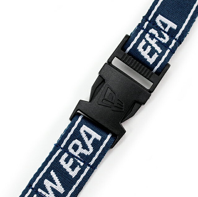 ニューエラ ネックストラップ メンズ レディース 【NECK STRAP LANYARD/NAVY-WHITE】 NEW ERA ランヤード ネイビー [for3000 22_2RE_0215]