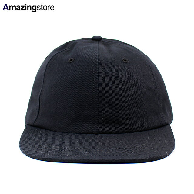 クーパーズタウンボールキャップ COTTON SOLID STRAPBACK CAP BLACK COOPERSTOWN BALL CAP BLANK 無地 ブラック 23_11_Made in USA U.S.A