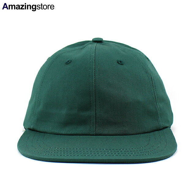 クーパーズタウンボールキャップ COTTON SOLID STRAPBACK CAP GREEN COOPERSTOWN BALL CAP BLANK 無地 グリーン 23_11_Made in USA U.S.A