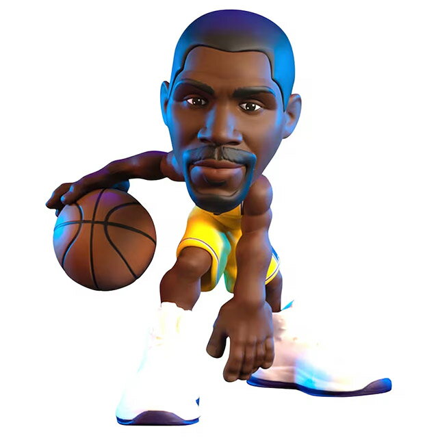 海外取寄 マジック ジョンソンモデル LEGENDS 6" VINYL FIGURINE ロサンゼルス レイカーズ LOS ANGELES LAKERS MAGIC JOHNSON 23_11_NBA フィギュア