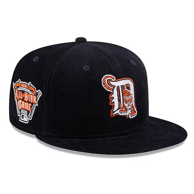 楽天Amazingstoreニューエラ キャップ 59FIFTY デトロイト タイガース MLB 2005 ALL STAR GAME OLD SCHOOL CORDUROY SIDE-PATCH FITTED CAP NAVY NEW ERA DETROIT TIGERS 帽子 メンズ レディース ネイビー BIG_SIZE 23_12_1 COOPERSTOWN