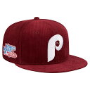 ニューエラ 59FIFTY フィラデルフィア フィリーズMLB 1980 WORLD SERIES OLD SCHOOL CORDUROY SIDE-PATCH...