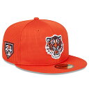 ニューエラ キャップ 海外取寄 59FIFTY デトロイト タイガース 2024 MLB SPRING TRANING FITTED CAP ORANGE NEW ERA DETROIT TIGERS