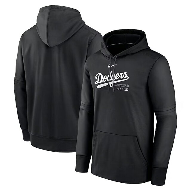  ʥ ץ륪Сաǥ 󥼥륹 ɥ㡼 MLB AUTHENTIC COLLECTION PRACTICE PERFORMANCE PULL OVER HOODIE BLACK NIKE LOS ANGELES DODGERS