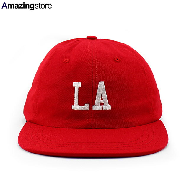 クーパーズタウンボールキャップ ロサンゼルス エンゼルス 1937 STRAPBACK CAP RED COOPERSTOWN BALL CAP LOS ANGELES ANGELS レッド 24_4_Made in USA U.S.A LA
