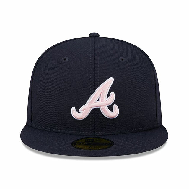 母の日モデル ニューエラ キャップ 海外取寄 59FIFTY アトランタ ブレーブス 2024 MLB MOTHERS DAY ON-FIELD FITTED CAP NAVY NEW ERA ATLANTA BRAVES