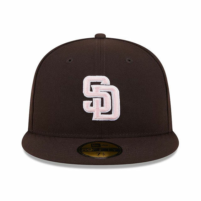 母の日モデル ニューエラ キャップ 海外取寄 59FIFTY サンディエゴ パドレス 2024 MLB MOTHERS DAY ON-FIELD FITTED CAP BROWN NEW ERA SAN DIEGO PADRES