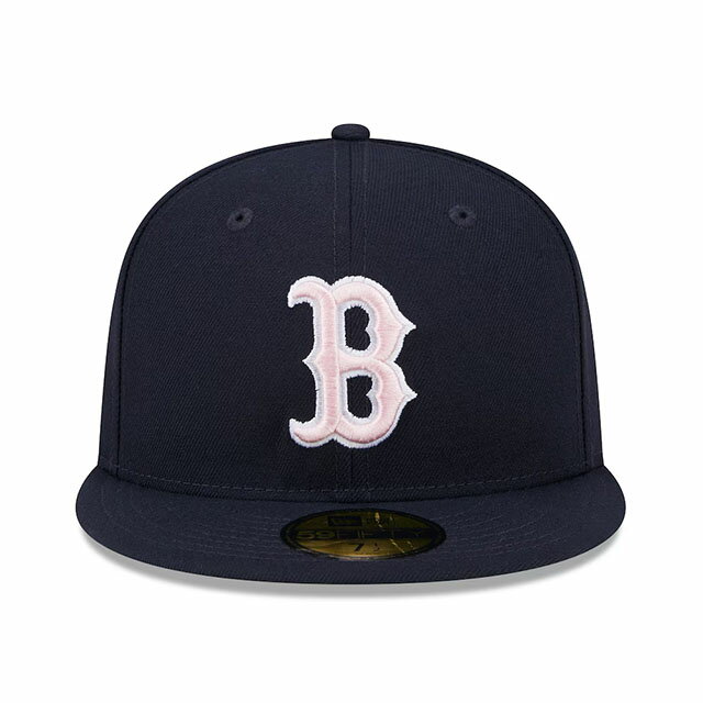 母の日モデル ニューエラ キャップ 海外取寄 59FIFTY ボストン レッドソックス 2024 MLB MOTHERS DAY ON-FIELD FITTED CAP NAVY NEW ERA BOSTON RED SOX