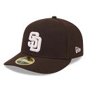 母の日モデル ニューエラ キャップ 海外取寄 59FIFTY サンディエゴ パドレス 2024 MLB MOTHERS DAY ON-FIELD FITTED CAP BROWN NEW ERA SAN DIEGO PADRES