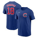 今永昇太モデル 海外取寄 NIKE Tシャツ シカゴ カブス PLAYER NAME NUMBER T-SHIRT ROYAL BLUE ロイヤルブルー ナイキ CHICAGO CUBS 24_4_MLB