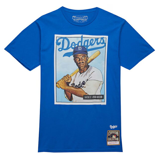 海外取寄 ミッチェル&ネス Tシャツ ジャッキー ロビンソン モデル COOPERSTOWN COLLECTION COLLECTORS COLLECTORS CONNECTION T-SHIRT ROYAL BLUE ブルックリン ドジャース BROOKLYN DODGERS JACKIE ROBINSON