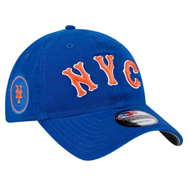 Rakuten - シティコネクト キャップ ニューエラ 9TWENTY ストラップバック ニューヨーク メッツ MLB CITY CONNECT STRAPBACK CAP BLUE NEW ERA NEW YORK METS 帽子 メンズ レディース 男女兼用 ブルー 帽子 限定 メジャーリーグ /BLUE
