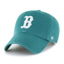 47ブランド キャップ ボストン レッドソックス MLB CLEAN UP TAILGATE TEAL 47BRAND BOSTON RED SOX クリーンナップ テールゲートティール B-NLRGW02GWS-TTA 帽子 メンズ レディース 男女兼用 LOW PROFILE ロープロファイル 47キャップ