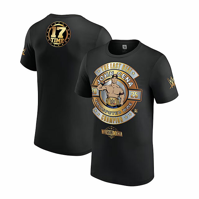 40 OFF！！即日発送 レッスルマニア41 チャンピオンモデル ジョン シナ WWE AUTHENTIC Tシャツ WRESTLEMANIA 41 WINNER T-SHIRT BLACK JOHN CENA uk202927233 RAW SMACKDOWN プロレス メンズ レディース 男女兼用 25_5RE_25_6RE_0605