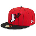 海外取寄 シティコネクト ニューエラ キャップ 59FIFTY シカゴ ホワイトソックス MLB CITY CONNECT FITTED CAP RED-BLA...