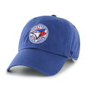 47ブランド キャップ トロント ブルージェイズ MLB CLEAN UP ROYAL BLUE 47BRAND TORONTO BLUE JAYS クリーンナップ ロイヤルブルー B-RGW26GWS-RYA 帽子 メンズ レディース 男女兼用 LOW PROFILE ロープロファイル 47キャップ
