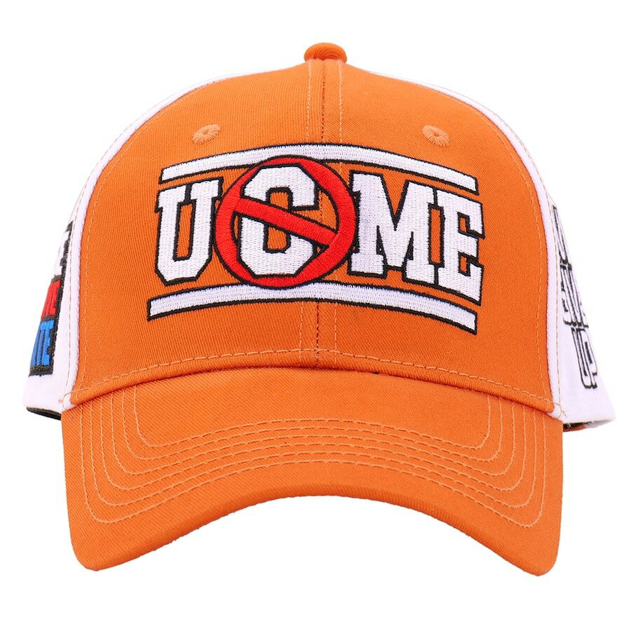 ジョン シナモデル 海外取寄 WWE AUTHENTIC FAREWELL TOUR 2025 KNOXVILLE ADJUSTABLE CAP ORANGE JOHN CENA ノックスビル RAW SMACKDOWN ロウ スマックダウン