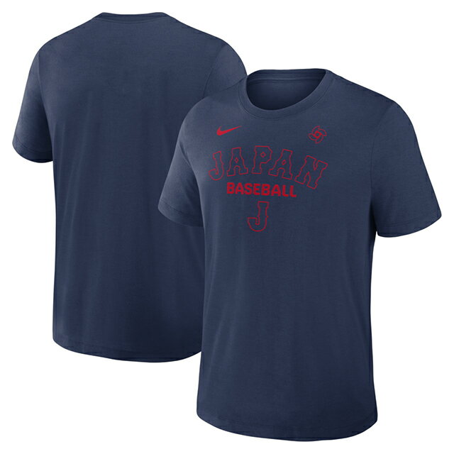 Rakuten - 海外取寄 ナイキ WBC 日本代表 Tシャツ 2026 WORLD BASEBALL CLASSIC AUTHENTIC COLLECTION EARLY WORK DRI-FIT TRI-BLEND T-SHIRT NAVY NIKE JAPAN