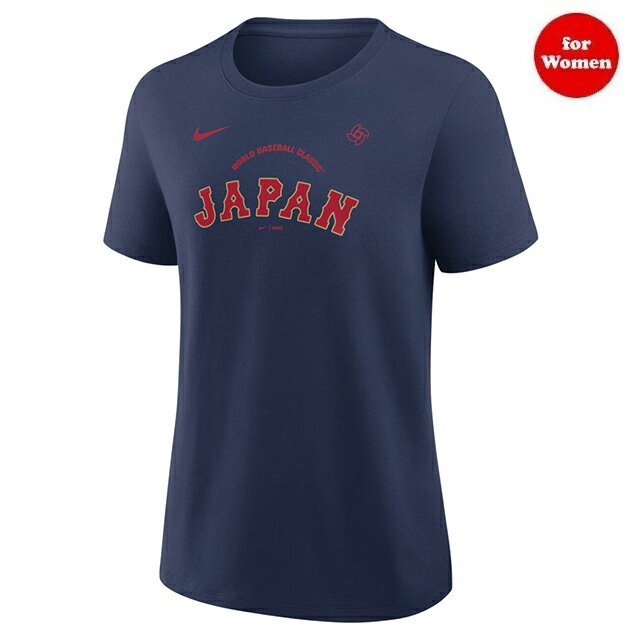 Rakuten - 海外取寄 ナイキ WBC 日本代表 女性用 Tシャツ WOMEN'S 2026 WORLD BASEBALL CLASSIC SCRIPT T-SHIRT NAVY NIKE JAPAN
