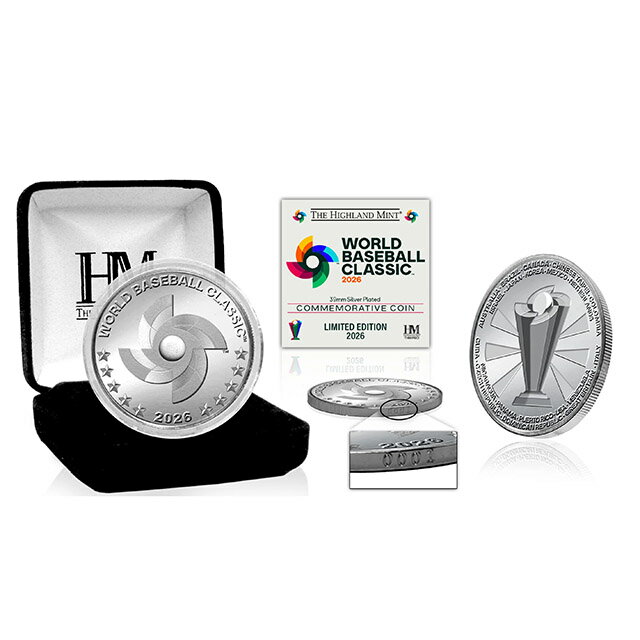 ������� WBC ��ǰ������ 2026 WORLD BASEBALL CLASSIC SILVER MINT COIN HIGHLAND MINT