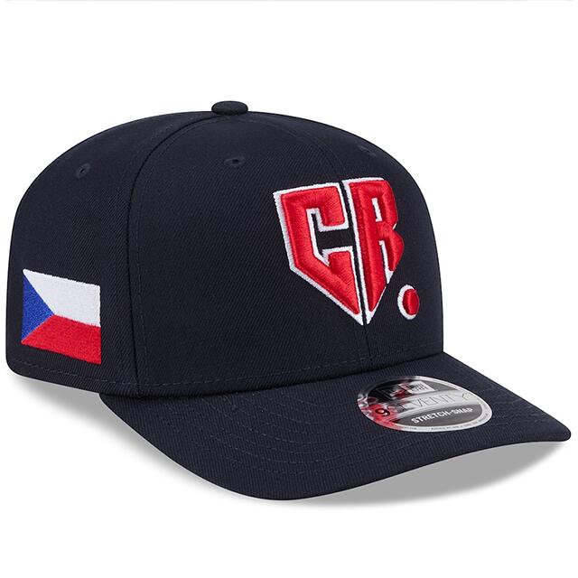 ニューエラ キャップ 9SEVENTY WBC チェコ 2026 WORLD BASEBALL CLASSIC STRETCH SNAPBACK CAP NAV...