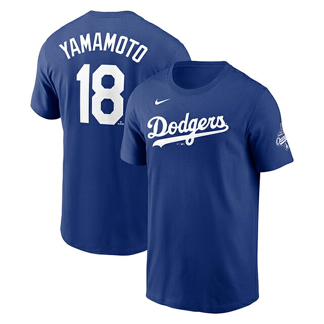 大谷翔平モデル 2025 ワールドシリーズチャンピオン Tシャツ ロサンゼルス ドジャース MLB 2025 WORLD SERIES CHAMPIONS NAME & NUMBER T-SHIRT BLACK FANATICS LOS ANGELES DODGERS