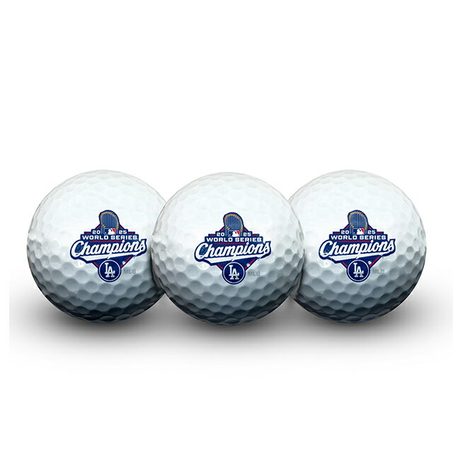 Rakuten - 2025 ワールドシリーズチャンピオンモデル ロサンゼルス ドジャース ゴルフボール 3個セット WINCRAFT LOS ANGELES DODGERS GOLF BALL